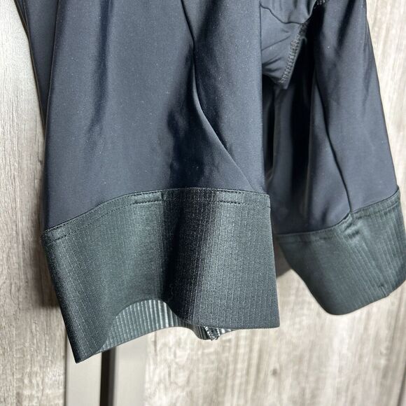 Casttelli Womens Bike Shorts Padded Black Kiss Air Logo Cycling Size Large - Picture 2 of 9